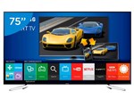 Smart TV LED 75” Samsung Full HD Gamer UN75J6300 - Conversor Digital Wi-Fi 4 HDMI 3 USB
