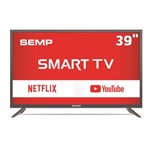 Ficha técnica e caractérísticas do produto Smart TV LED 39" Full HD Semp TCL Toshiba L39S3900, Wi-Fi, Ginga, PVR, Miracast, HDMI , USB