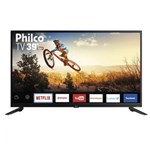Ficha técnica e caractérísticas do produto Smart TV LED 39´´ Philco Bivolt PTV39E60SN