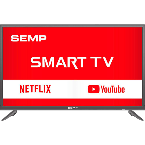 Ficha técnica e caractérísticas do produto Smart TV LED 39" Semp L39S3900FS Full HD com Conversor Digital 2 HDMI 1 USB Wi-Fi Closed Caption - Grafite