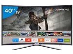 Smart TV LED Curva 40” Samsung Full HD 40K6500 - Conversor Digital Wi-Fi 3 HDMI 2 USB