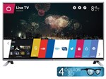 Smart TV LED 3D 60” LG 60LB6500 Full HD 1080p - Conversor Integrado DTV 3 HDMI 3 USB Wi-Fi WebOS