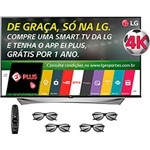 Ficha técnica e caractérísticas do produto Smart TV LED 3D 65" LG 65UF9500 4K Ultra HD com Conversor Digital 4 HDMI 3 USB Wi-Fi 4 Óculos 3D 1 Dual Play 120Hz