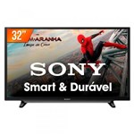 Smart TV LED 32" HD Sony KDL-32W655D 2 HDMI 2 USB Wi-Fi Integrado Conversor Digital