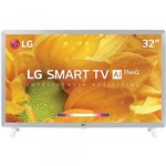 Smart TV LED 32" LG WebOS 4.5 32LM620BPSA, Conversor Digital, HD, 3 Entradas HDMI e 2 Entradas USB Branca