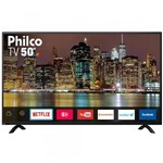 Ficha técnica e caractérísticas do produto Smart TV LED Philco 50" PTV50E60SN, HDMI, USB, 60Hz