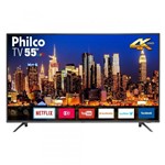 Ficha técnica e caractérísticas do produto Smart TV LED Philco 55" PTV55F61SNT, UltraHD 4K, HDMI, USB, 60Hz