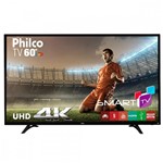 Ficha técnica e caractérísticas do produto Smart Tv Led Philco 60 Polegadas Ultra 4K Wi-Fi PH60D16DSGWN