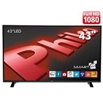 Ficha técnica e caractérísticas do produto Smart TV LED Philco Full HD 43 PH43E30DSGW - Bvolt