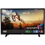 Ficha técnica e caractérísticas do produto Smart TV LED 32'' Philco PH32E31DSGW HD com Conversor Digital 2 HDMI 1 USB Wi-Fi