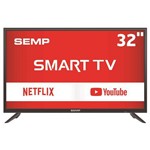 Ficha técnica e caractérísticas do produto Smart Tv Led 32 Polegadas Semp Toshiba HD 2 Hdmi 1 USB Bivolt