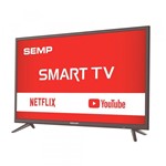 Ficha técnica e caractérísticas do produto Smart TV LED 32 Polegadas Semp Toshiba HD 2 HDMI 1 USB