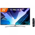 Ficha técnica e caractérísticas do produto Smart TV LED PRO 75'' Ultra HD 4K LG 75UM 751 4 HDMI 2 USB Wi-fi Conversor Digital
