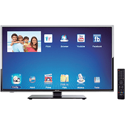 Smart TV LED 32'' Semp Toshiba LE 3278 HD com Conversor Digital 2 HDMI 2 USB 60Hz