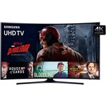 Ficha técnica e caractérísticas do produto Smart TV LED Tela Curva 40" Samsung 40KU6300 Ultra HD 4K 3 HDMI 2 USB