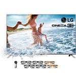 Smart TV LG 3D LED 55" 55LA9650 Ultra HD 4K - 3 HDMI 3 USB 240Hz Wi-fi + 4 Óculos 3D + 2 Óculos Dual Play + Controle Sma...