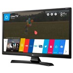 Smart TV Monitor 28" LED LG, Preta, 28MT49S-OS, Wi-Fi, USB