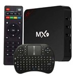 MX9 Smart 4k Android 6.0 Google, Netflix, Games, HDMI Wi-Fi + Mini Teclado Touch - Mxq