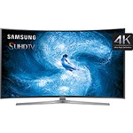Smart TV Nano Cristal LED Curva 3D 65" Samsung UN65JS9000GXZD Ultra HD 4K com Conversor Digital 4 HDMI 4 USB Wi-Fi 1440H...