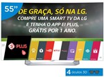 Smart TV OLED Curva 55” LG Full HD 3D 55EG9100 - Conversor Digital 3 HDMI 3 USB Wi-Fi 4 Óculos