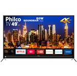 Ficha técnica e caractérísticas do produto Smart Tv Philco 4K 49' Ptv49g50sn com Função Netflix Bivolt