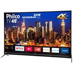 Ficha técnica e caractérísticas do produto Smart TV Philco 4K 49" PTV49G50SN com Função Netflix Bivolt