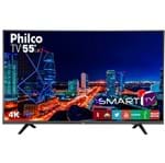Ficha técnica e caractérísticas do produto Smart Tv Philco 4k Led 55" Ptv55u21dswnt Netflix Bivolt