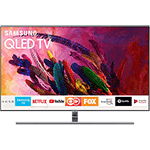 Ficha técnica e caractérísticas do produto Smart TV QLED 55" Samsung 2018 QN55Q7FNAGXZD Ultra HD 4k com Conversor Digital 4 HDMI 3 USB Wi-Fi Única Conexão Invisível Modo Ambiente e Pontos Quânticos - Prata