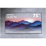 Ficha técnica e caractérísticas do produto Smart TV QLED 75" UHD 4K Samsung QN75Q7FN com Conexão Invisível, Modo Ambiente, Pontos Quânticos, HDR, Design 360º, Controle Remoto Único - 2018