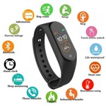 Ficha técnica e caractérísticas do produto Smartband Inteligente M4 Relógio Inteligente Monitor Cardíaco