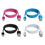 Ficha técnica e caractérísticas do produto Smartogo Pack Economico Cabo Micro USB com Nylon 1,2m 40/cx