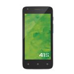 Ficha técnica e caractérísticas do produto Smartphone 41s Quadcore 3g 8gb 4.5 Pol Preto e Azul Mirage