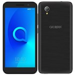 Smartphone Alcatel 1 Preto, Dual Chip, Tela 5.0'', Android Oreo Go, Câmera 8MP, Memória 8GB - 4G