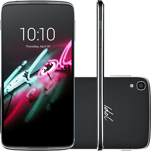 Ficha técnica e caractérísticas do produto Smartphone Alcatel Idol 3 Dual Chip Desbloqueado Android 5.0 Tela 4.7" 16GB 4G 13MP - Cinza Chumbo