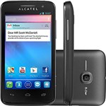 Smartphone Alcatel M Pop Desbloqueado Preto Dual Chip, Android 4.1, Processador 1GHz, Câmera 5MP, 3G e Wi-Fi