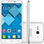 Smartphone Alcatel One Touch Pop C9 Dual Chip Desbloqueado Android 4.2 Tela 5.5" 4GB 3G Wi-Fi Câmera 8MP - Branco