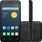 Ficha técnica e caractérísticas do produto Smartphone Alcatel Pixi 3 Dual Chip Android Tela 4,5" 4GB 3G Wi-Fi Câmera 8MP - Preto com Capa Branca