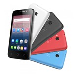 Ficha técnica e caractérísticas do produto Smartphone Alcatel PIXI4 4 Colors, 4 Capas de Bateria, Câmera 8MP, Selfie 5MP com Flash, Memória 8GB, Quad Core 1.3Ghz, Android 6.0, Dual Chip, 3G