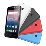 Ficha técnica e caractérísticas do produto Smartphone Alcatel Pixi4 4 Colors com 4 Capas de Bateria, Câmera 8MP, Selfie 5MP com Flash, Memória 8GB, Quad Core 1.3Ghz, Android 6.0, Dual Chip e 3G