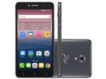 Smartphone Alcatel PIXI4 6 Preto 8GB Dual Chip 3G - Câm 13MP + Selfie 8MP Flash Tela 6” Proc Quad Core