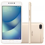 Ficha técnica e caractérísticas do produto Smartphone Asus ZC554 Zenfone 4 Max Dourado 16GB