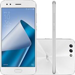 Ficha técnica e caractérísticas do produto Smartphone Asus Zenfone 4 6GB Memória Ram Dual Chip Android Tela 5.5" Snapdragon 64GB 4G Câmera Dual Traseira 12MP + 8MP Câmera Frontal 8MP - Branco