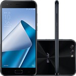 Ficha técnica e caractérísticas do produto Smartphone Asus Zenfone 4 Dual Chip Android 7 Tela 5.5" Qualcomm Snapdragon 128GB 4G Câmera 12 + 8MP (Dual Traseira) - Preto