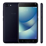 Smartphone Asus Zenfone 4 Max DTV ZC554KL Preto com 16GB, Tela 5.5", Dual Chip, Câmera Traseira Dupla, Android 7.0, Proc