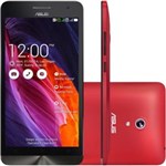 Ficha técnica e caractérísticas do produto Smartphone Asus ZenFone 6 Dual A601 Desbloqueado Vermelho - Android 4.3, Memória Interna 16GB, Câmera 13MP, Tela 6”