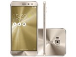 Smartphone Asus ZenFone 3 64GB Gold Dual Chip - 4G Câm. 16MP + Selfie 8MP Tela 5.5” Proc. Qualcomm