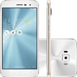 Smartphone Asus Zenfone 3 Daul Chip Android 6.0 Tela 5.2" Snapdragon 16GB 4G Câmera 16MP - Branco