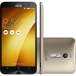 Ficha técnica e caractérísticas do produto Smartphone Asus Zenfone 2 Dual Chip Android 5.0 Lollipop Tela 5.5" 32GB 4G Wi-Fi Câmera 13MP - Gold