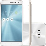 Ficha técnica e caractérísticas do produto Smartphone Asus Zenfone 3 Dual Chip Android 6.0 Tela 5,5" Qualcomm Snapdragon 8953 32GB 4G Câmera 16MP - Branco