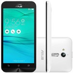 Ficha técnica e caractérísticas do produto Smartphone Asus Zenfone Go 16gb 4g Zb500kl Branco - Android 6.0, 16gb, Câmera 13mp, Tela 5"